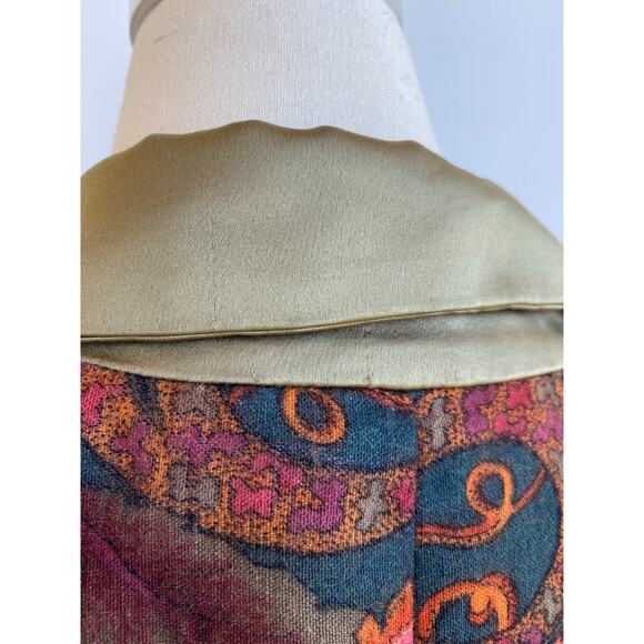 EDOARDO ROCHA Haute Couture Jacket Skirt Suit Two-Piece Set Wool Silk US 4/6 - Picture 11 of 16